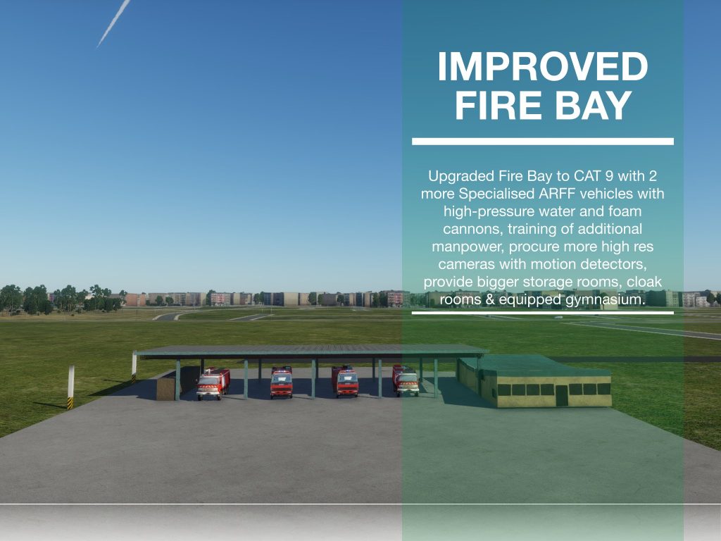 The Samuel Ladoke Akintola Airport - What the Upgrade will Entail 2 Improved Fire bay