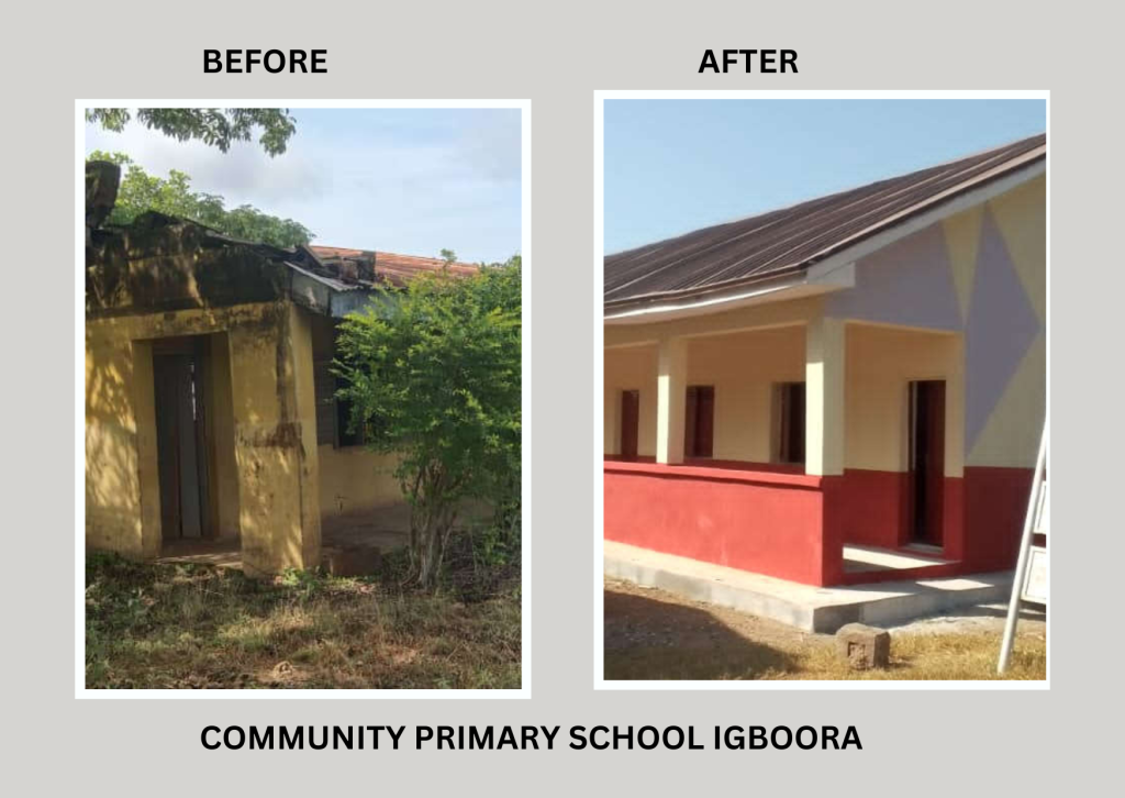 Upgrade of 105 Primary Schools under the World Bank-Assisted Better Education Service Delivery for All Additional Finance; Transforming Education Systems at States Level (BESDA AF-TESS) Programme 13 14 Igboora