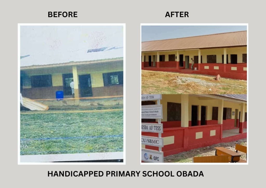 Upgrade of 105 Primary Schools under the World Bank-Assisted Better Education Service Delivery for All Additional Finance; Transforming Education Systems at States Level (BESDA AF-TESS) Programme 17 19