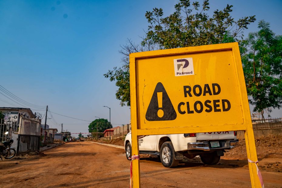 The rehabilitation of some selected roads within Old and New Bodija, taken on 20 January 2025