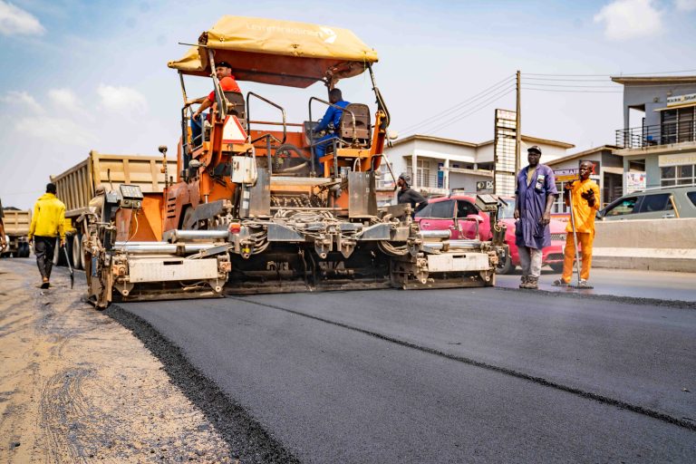 The reconstruction of the 15.53 km UI-Bodija Market-Secretariat-Total Garden-Beere Roundabout Road taken on 21 January 2025