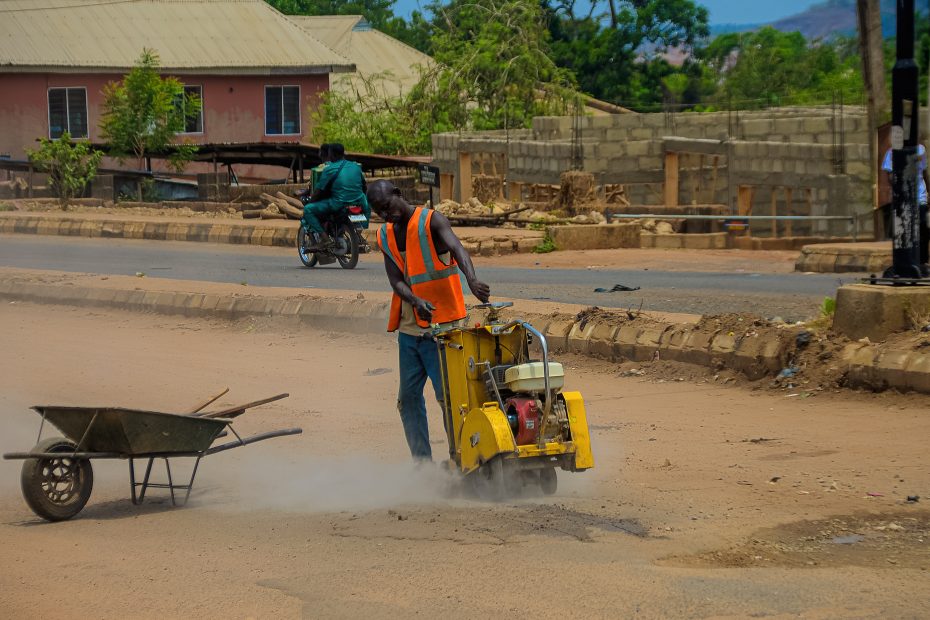 Reconstruction of Old Irepo-Owode Junction in Oyo West LGA as part of the Zero Potholes Initiative in Oyo Town