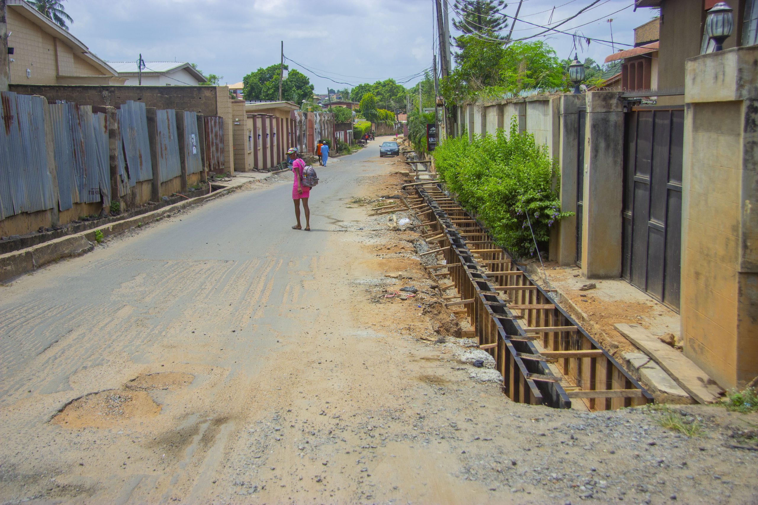 Ongoing reconstruction of the 3.45 km Bodija Ojuirin-Ashi Basorun Road with a spur to Ojoo 3 3b scaled