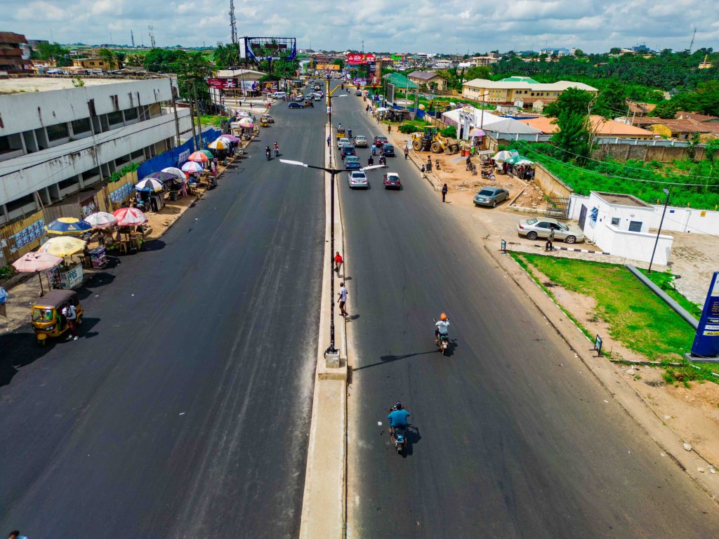 The Reconstruction of UI-Bodija Market-Secretariat-Total Garden-Beere Roundabout Road (15.53 km) nears completion 6 6 5