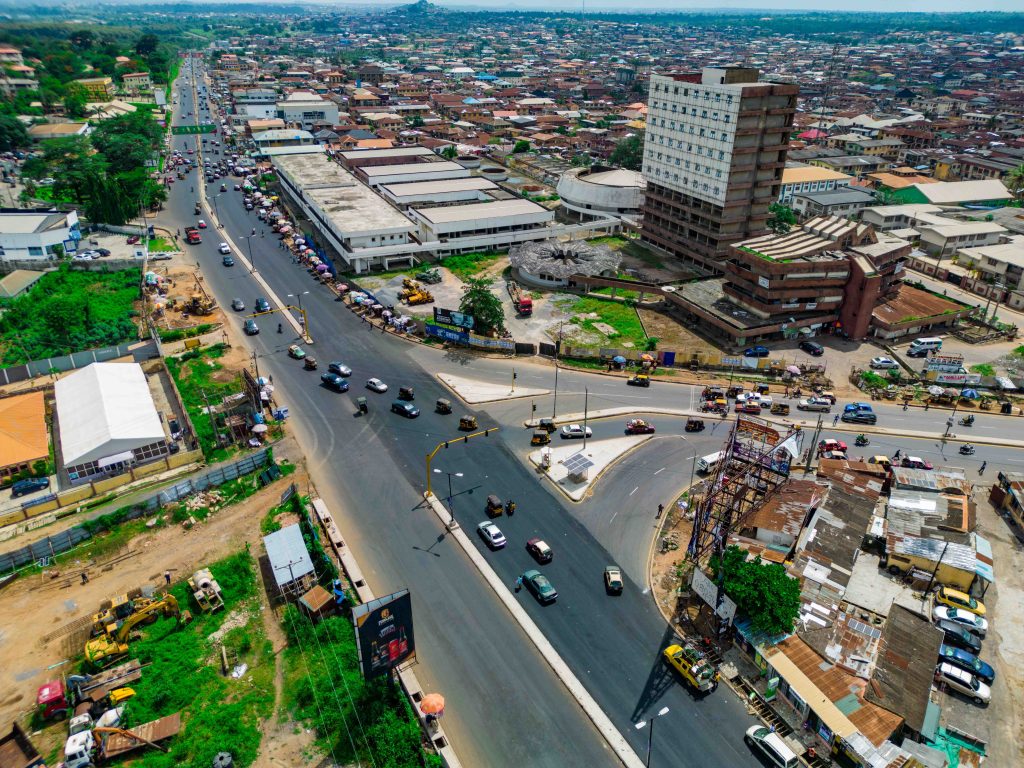 The Reconstruction of UI-Bodija Market-Secretariat-Total Garden-Beere Roundabout Road (15.53 km) nears completion 8 8 3