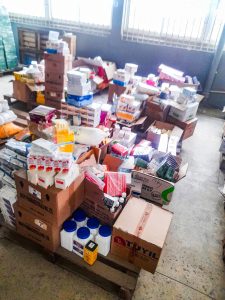 Materials for the Omituntun Free Medical Mission