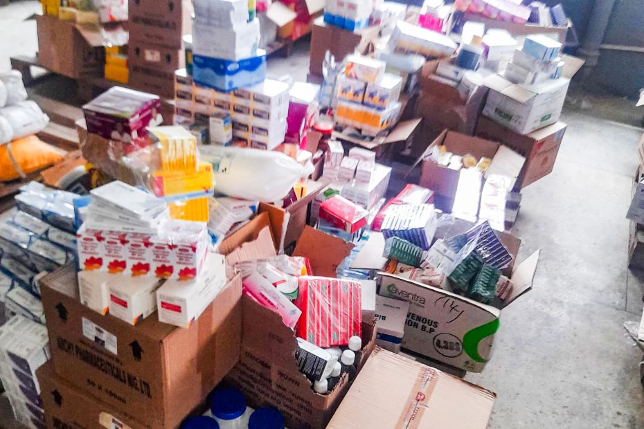 Materials for the Omituntun Free Medical Mission