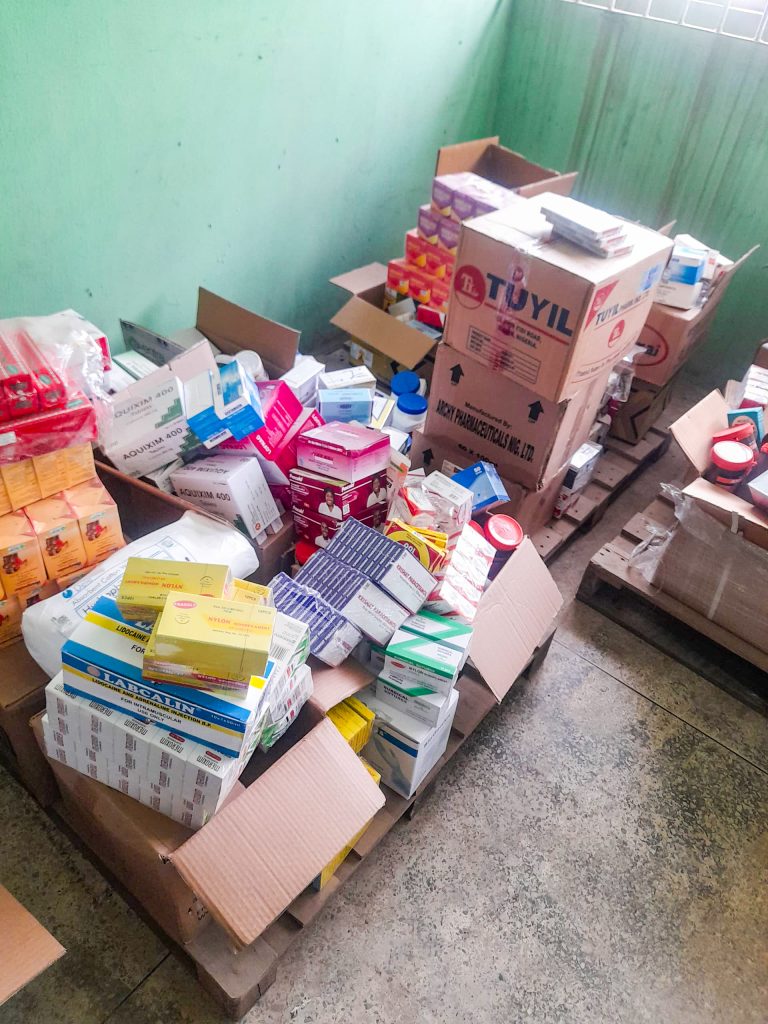 Materials for the Omituntun Free Medical Mission starting on 13 May 2025