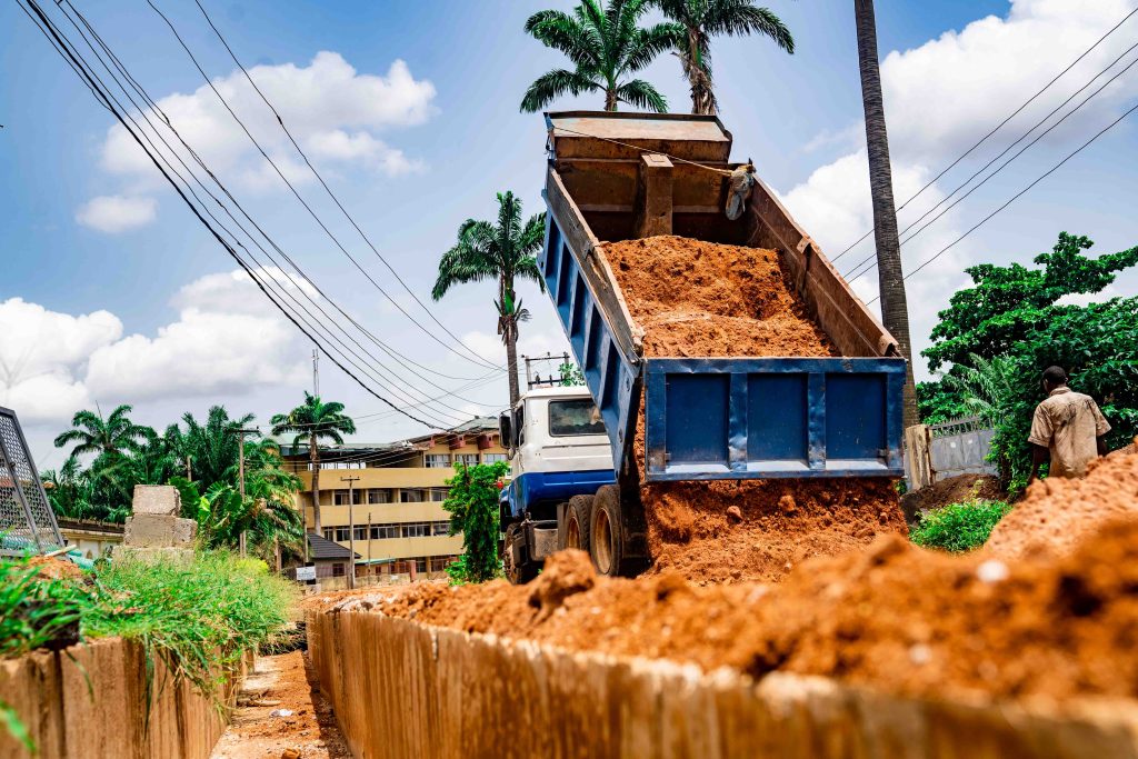 The Reconstruction of 3.1 km Internal Roads in Olive Estate, Agodi, Ibadan, is Ongoing 12 12 4