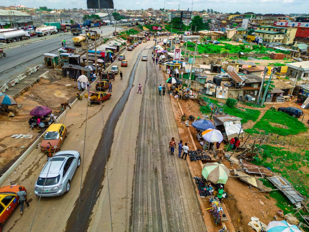 The Rehabilitation of Iwo Road Roundabout and Expansion of the Scope of the Reconstruction of the 5.5 km Adegbayi Junction-Bus Terminal-Iwo Road Interchange is ongoing 5 5 16