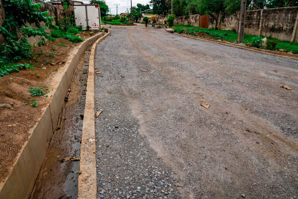 Construction of Hydraulic Structure and Asphaltic Overlay of Abayomi Holy Trinity Estate, Old Ife Road, Ibadan 5 5 18
