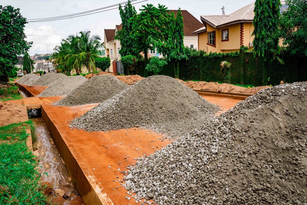 The Reconstruction of 3.1 km Internal Roads in Olive Estate, Agodi, Ibadan, is Ongoing 8 8 9