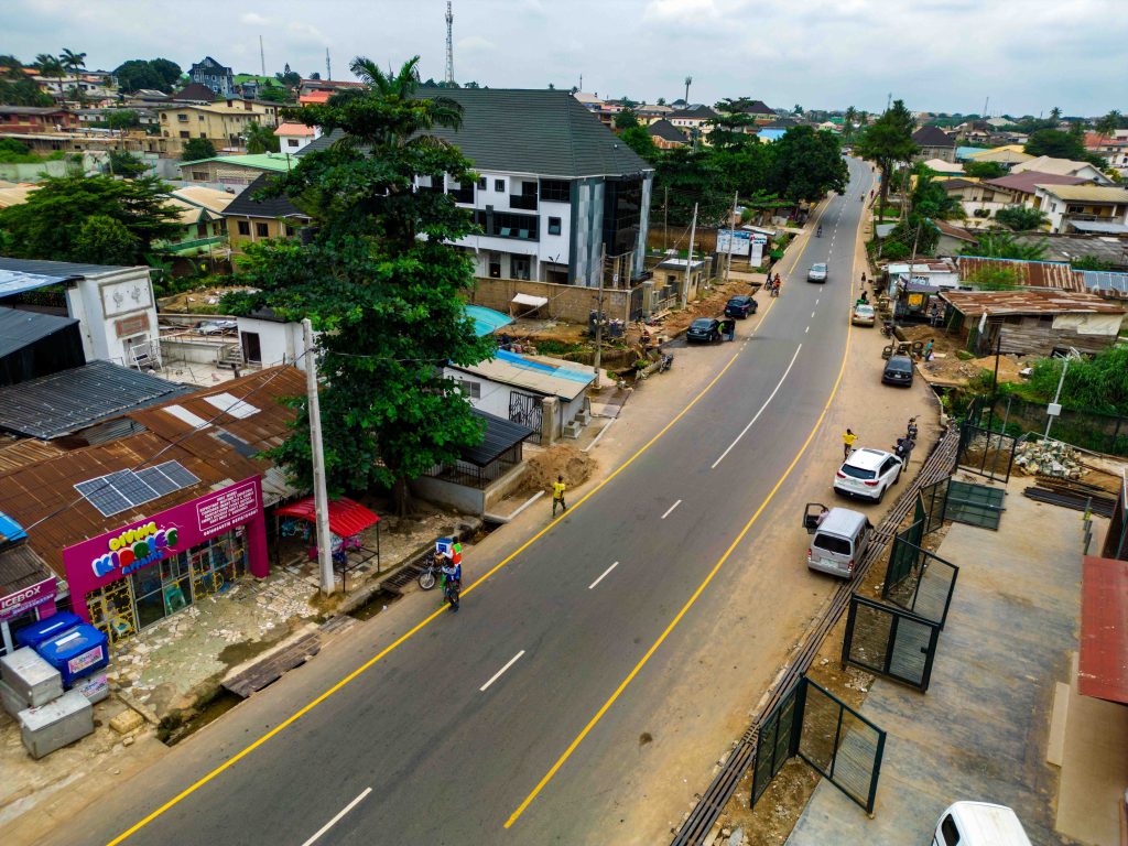 Now Completed Reconstruction of the 3.45 km Bodija Ojuirin-Ashi Basorun Road with a Spur to Ojoo 13 12 13