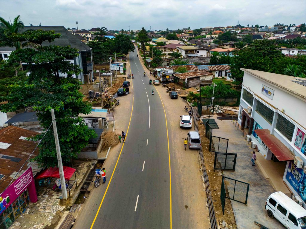 Now Completed Reconstruction of the 3.45 km Bodija Ojuirin-Ashi Basorun Road with a Spur to Ojoo 4 3 39