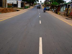 Completed Reconstruction of the 3.45 km Bodija Ojuirin-Ashi Basorun Road with a Spur to Ojoo taken on 29 August 2025
