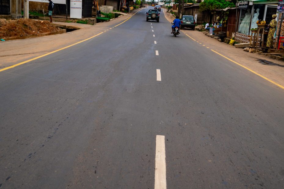 Completed Reconstruction of the 3.45 km Bodija Ojuirin-Ashi Basorun Road with a Spur to Ojoo taken on 29 August 2025
