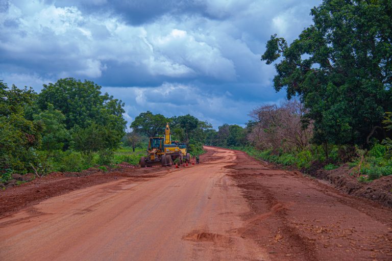The Rehabilitation of the Saki-Ogbooro-Igboho Road (45.3 km) taken on 11 July 2025
