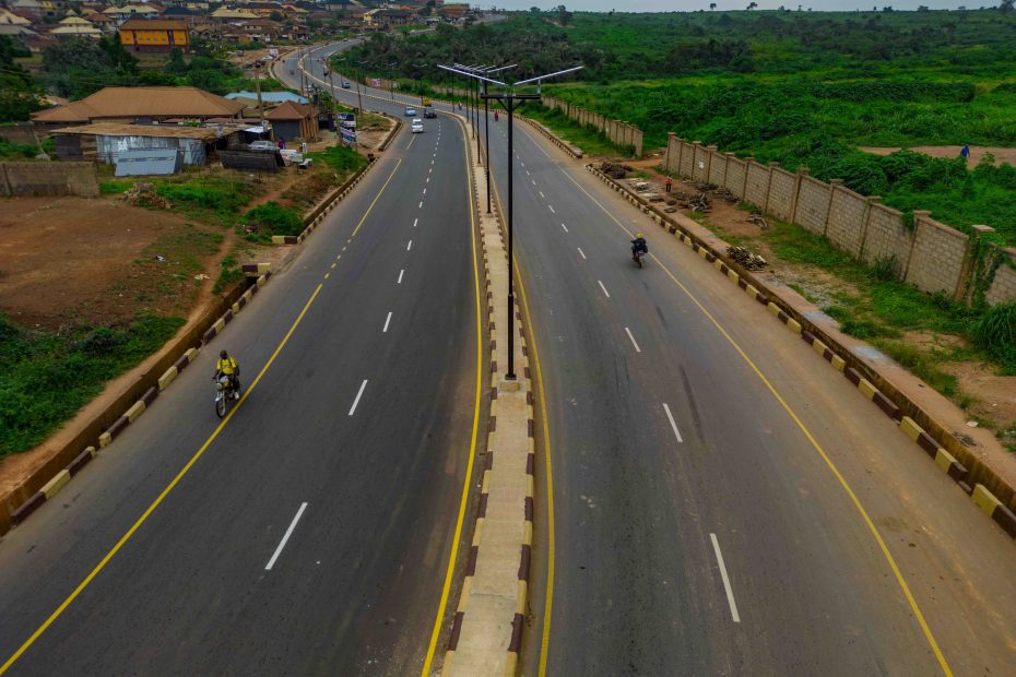 Completed Akobo-Olorunda Abaa road by the Lagelu Local Government Council