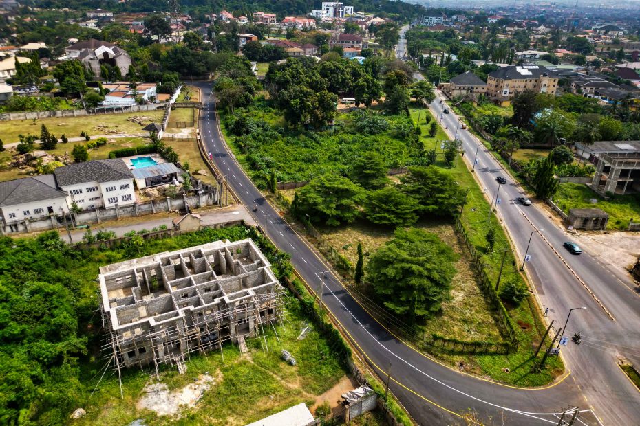 The Completed Rehabilitation of 1.01 km IUFMP Office Ikolaba Road-Secretariat Road with a Spur to NCC/Government House Road, Ibadan, taken on 28 November 2025.