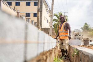 Rehabilitation of the 1.235 km Oladejo Adigun/Baale Osuntokun Road, taken on 28 November 2025