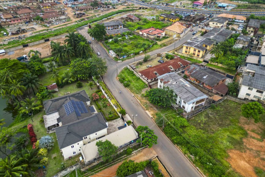 Construction of Hydraulic Structures and Asphaltic Overlay of Abayomi Holy Trinity Estate, Old Ife Road, Ibadan, taken on 10 December 2025.