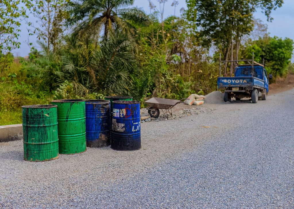 The Ongoing Rehabilitation of the Fasola Farm Settlement Road (8.43 km) in Oyo West LGA under RAAMP 10 10 40