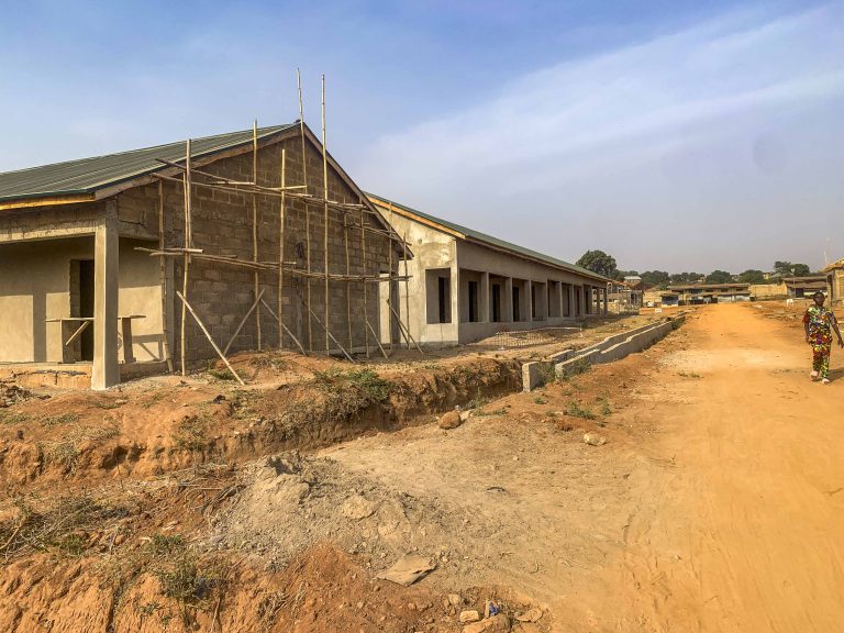 The Reconstruction of the Oja Agbe Market, Iseyin LGA, under RAAMP, taken in January 2026