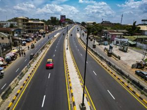 The Completed Asphaltic Rehabilitation of the 1.7 km Molete Under Bridge-Idi Odo-Challenge Road, taken on 17 March 2026.