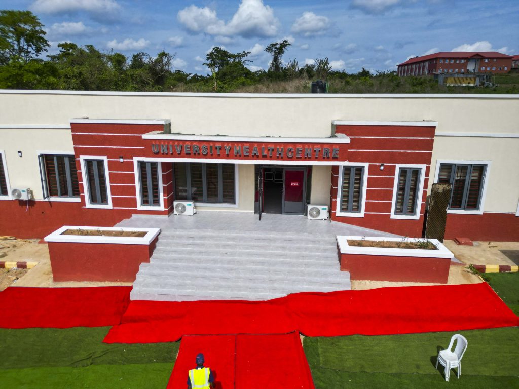 Completed Construction of the Abiola Ajimobi Technical University Health Centre by the Oluyole LG Council 2 1 90