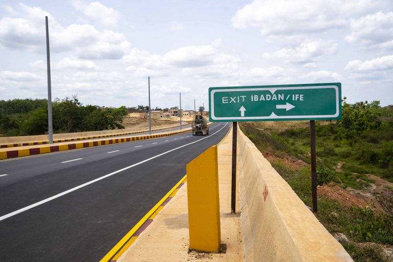 Update on the 32.2 km South East Wing of the 110 km Rashidi Ladoja Circular Road, taken on 31 March 2026.