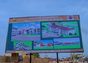 The Upgrade of the LAUTECH Teaching Hospital, Oyo Annexe, Oyo State, taken on 21 April 2026