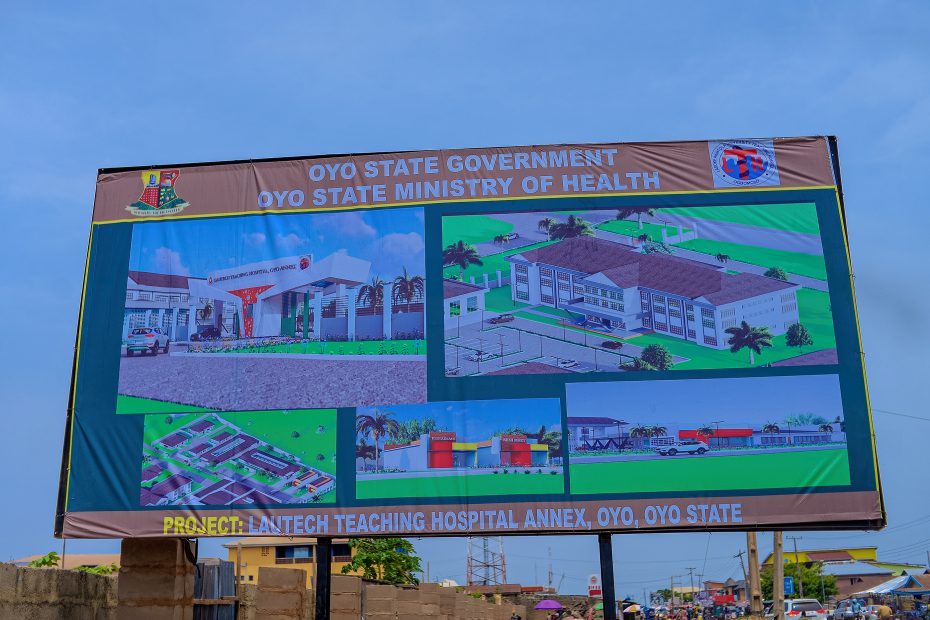 The Upgrade of the LAUTECH Teaching Hospital, Oyo Annexe, Oyo State, taken on 21 April 2026