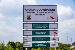 The Ojoo Interchange-IITA-Moniya Junction-Akinyele Interchange with Spurs to New Oyo Expressway, Ibadan (13.6 km) taken on 5 May 2026