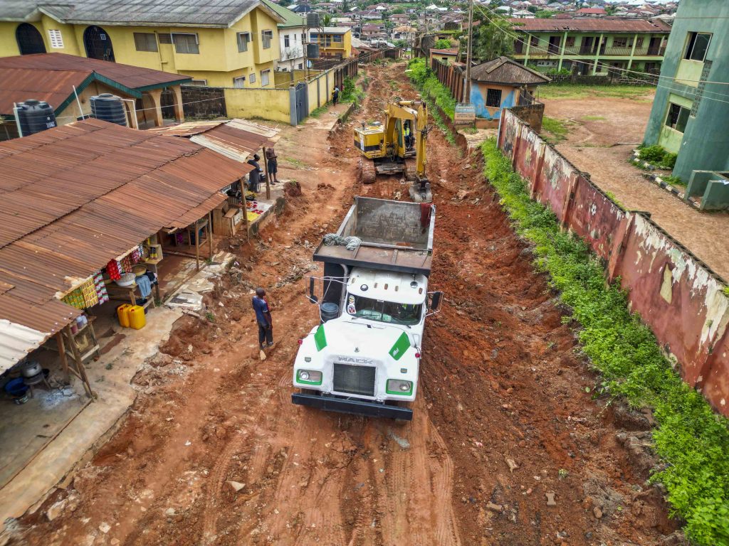 Ongoing Reconstruction of the 6.8 km Niko Engineering Off Wire and Cable-Ita Faaji to Opopin Road with Spurs to All Saints College Road and Akinyo Close, Ibadan, by Ido Local Government Council 10 10 69