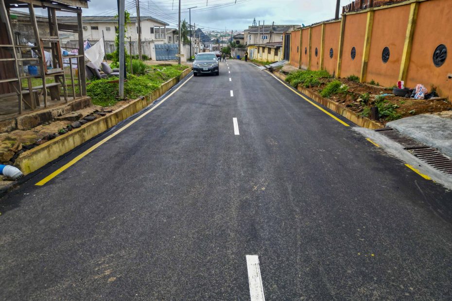 Completed: Construction of 1 km Ikolaba/Omowale Kuye Estate Road, Bodija, by the Ibadan North Local Government Council 3 Completed: Construction of 1 km Ikolaba/Omowale Kuye Estate Road, Bodija, by the Ibadan North Local Government Council, taken on 29 July 2026