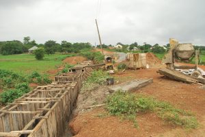Ongoing Reconstruction of the 30 km Igboho-Igbope-Kisi Road taken 15 July 2026