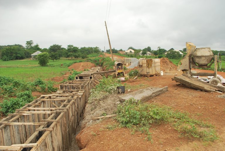 Ongoing Reconstruction of the 30 km Igboho-Igbope-Kisi Road taken 15 July 2026