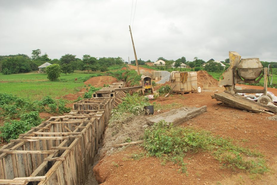 Ongoing Reconstruction of the 30 km Igboho-Igbope-Kisi Road taken 15 July 2026
