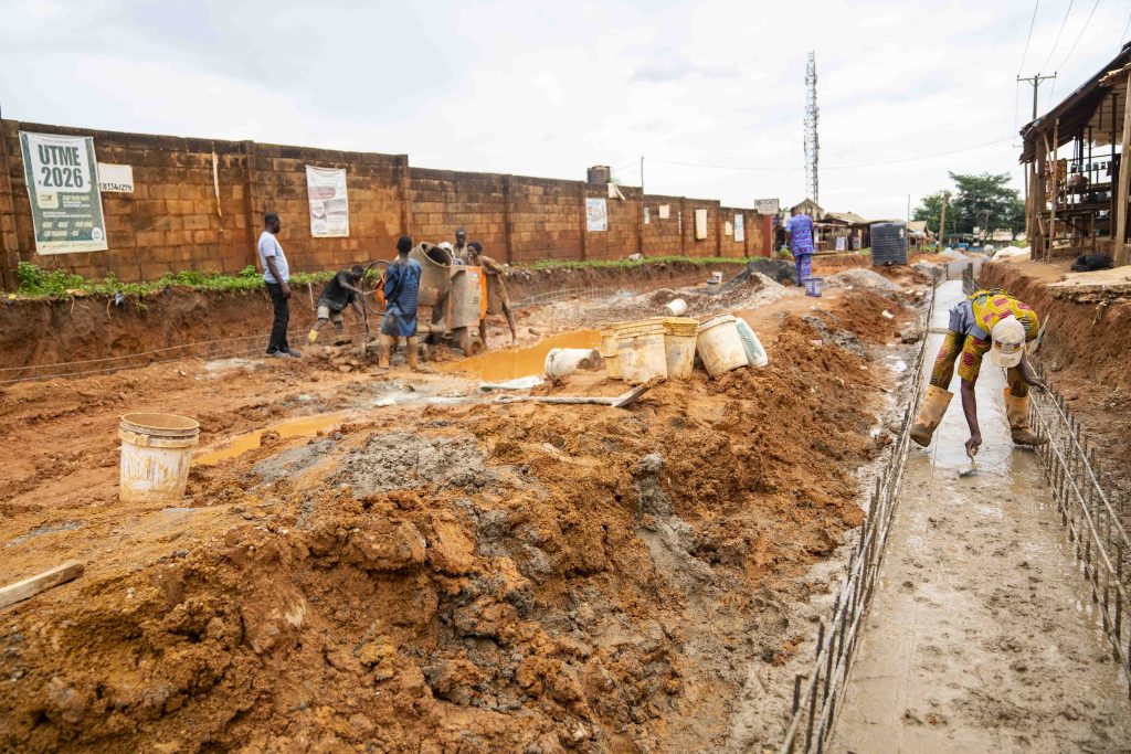 Ongoing Reconstruction of the 6.8 km Niko Engineering Off Wire and Cable-Ita Faaji to Opopin Road with Spurs to All Saints College Road and Akinyo Close, Ibadan, by Ido Local Government Council 7 7 77