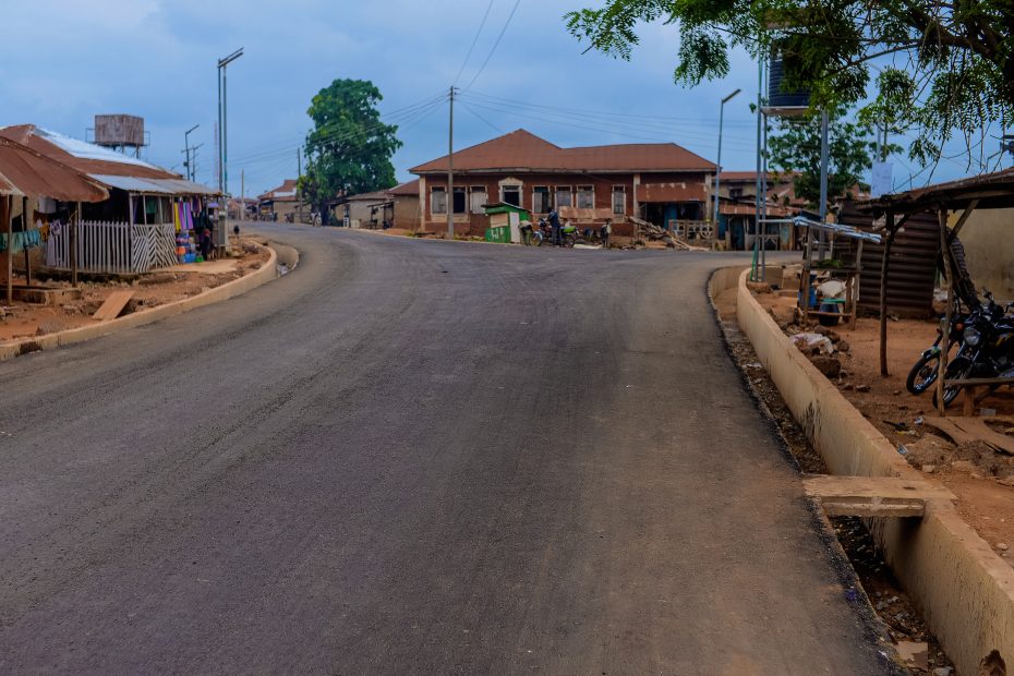 Ongoing Reconstruction of the Ladindin, Iseke, Ojongbodu, Oloko Meje and Ladigbolu Roads (1.5 km) by the Oyo West Local Government Council, taken on 27 July 2026