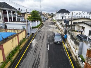 Now completed reconstruction of the Ikolaba (Main) Road (3.5 km) by the Ibadan North Local Government Council, taken on 29 July 2026