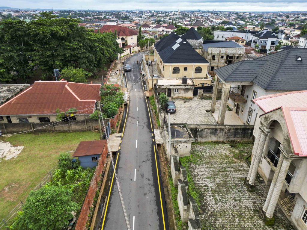 Now Completed: Reconstruction of the Ikolaba (Main) Road Network (3.5 km) by the Ibadan North Local Government Council 10 9 75