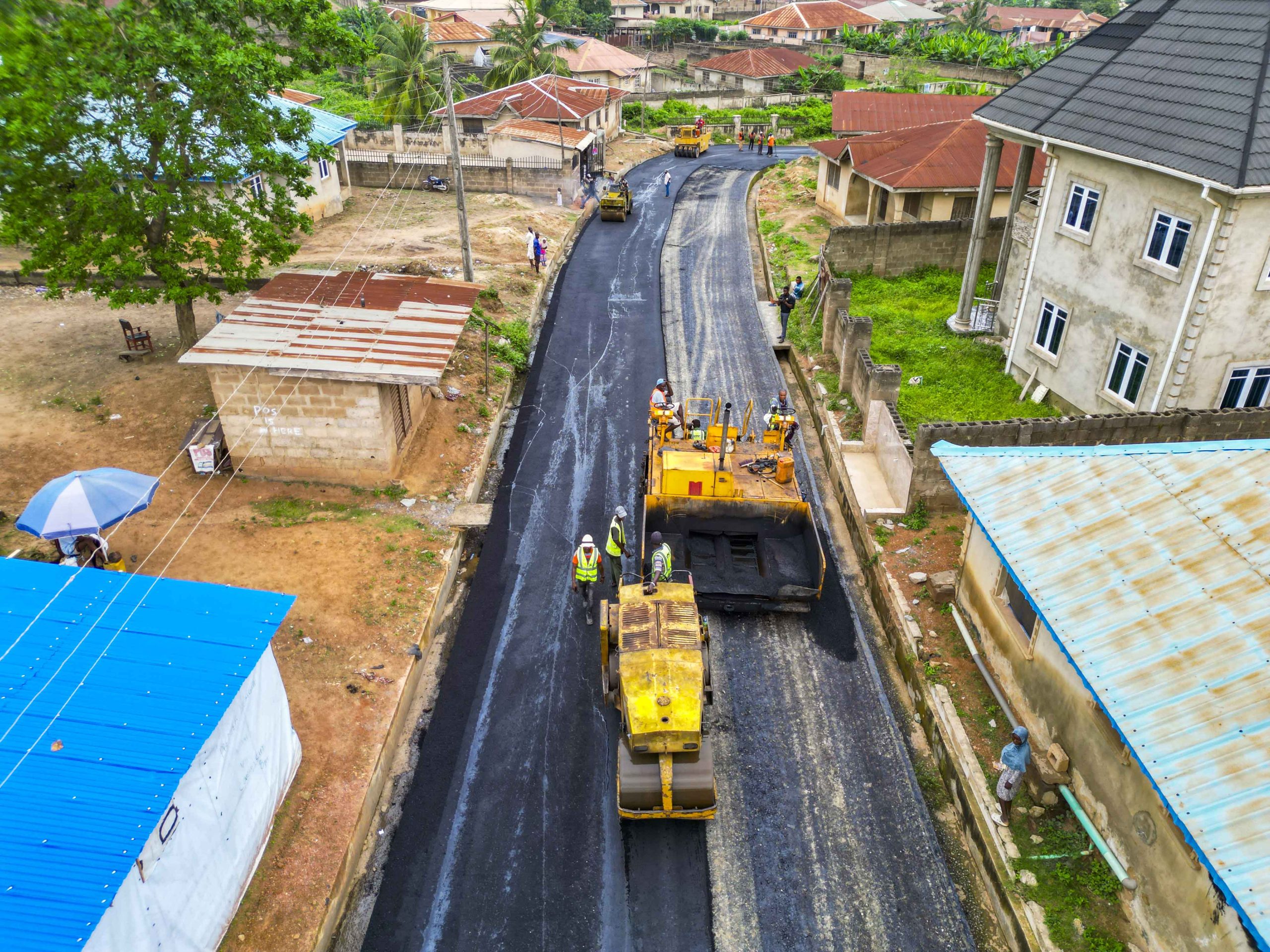 Ongoing Project: The 5.8 km Enyo Filling Station (Olodo)-Agandi-Emu Area-Alaja Area Odan Junction-Egba (Egbeda/Lagelu Boundary) Road and Agandi/Ayeloja Road by the Egbeda Local Government Council 15 15 46 scaled