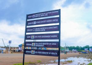 The Ongoing Upgrade of the LAUTECH Teaching Hospital, Oyo Annexe, Oyo State, taken on 29 August 2026