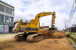 Construction of the 2.5 km Elebu-Oritamerin-Abese Road by the Ido Local Government Council, taken on 3 September 2026
