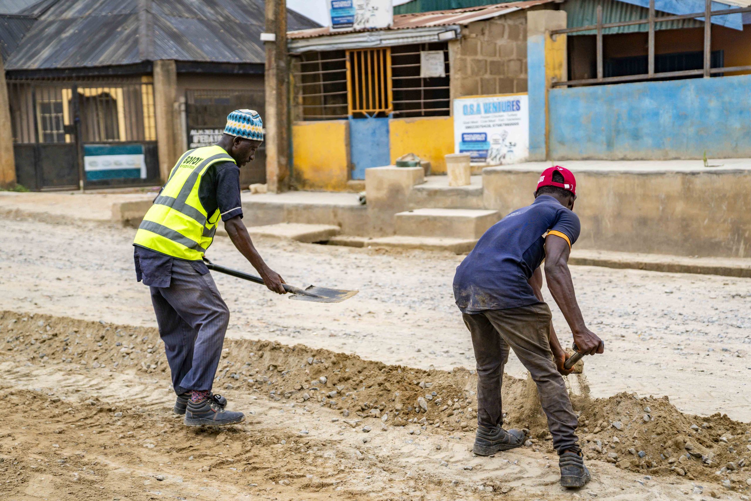 Ongoing Project: The 5.8 km Enyo Filling Station (Olodo)-Agandi-Emu Area-Alaja Area Odan Junction-Egba (Egbeda/Lagelu Boundary) Road and Agandi/Ayeloja Road by the Egbeda Local Government Council 6 6 91 scaled