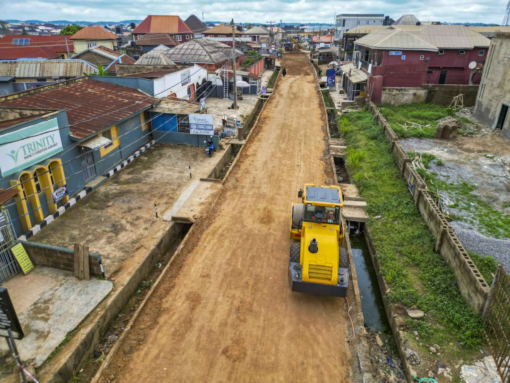 Ongoing: Construction of the 2.5 km Elebu-Oritamerin-Abese Road by the Ido Local Government Council 8 8 87