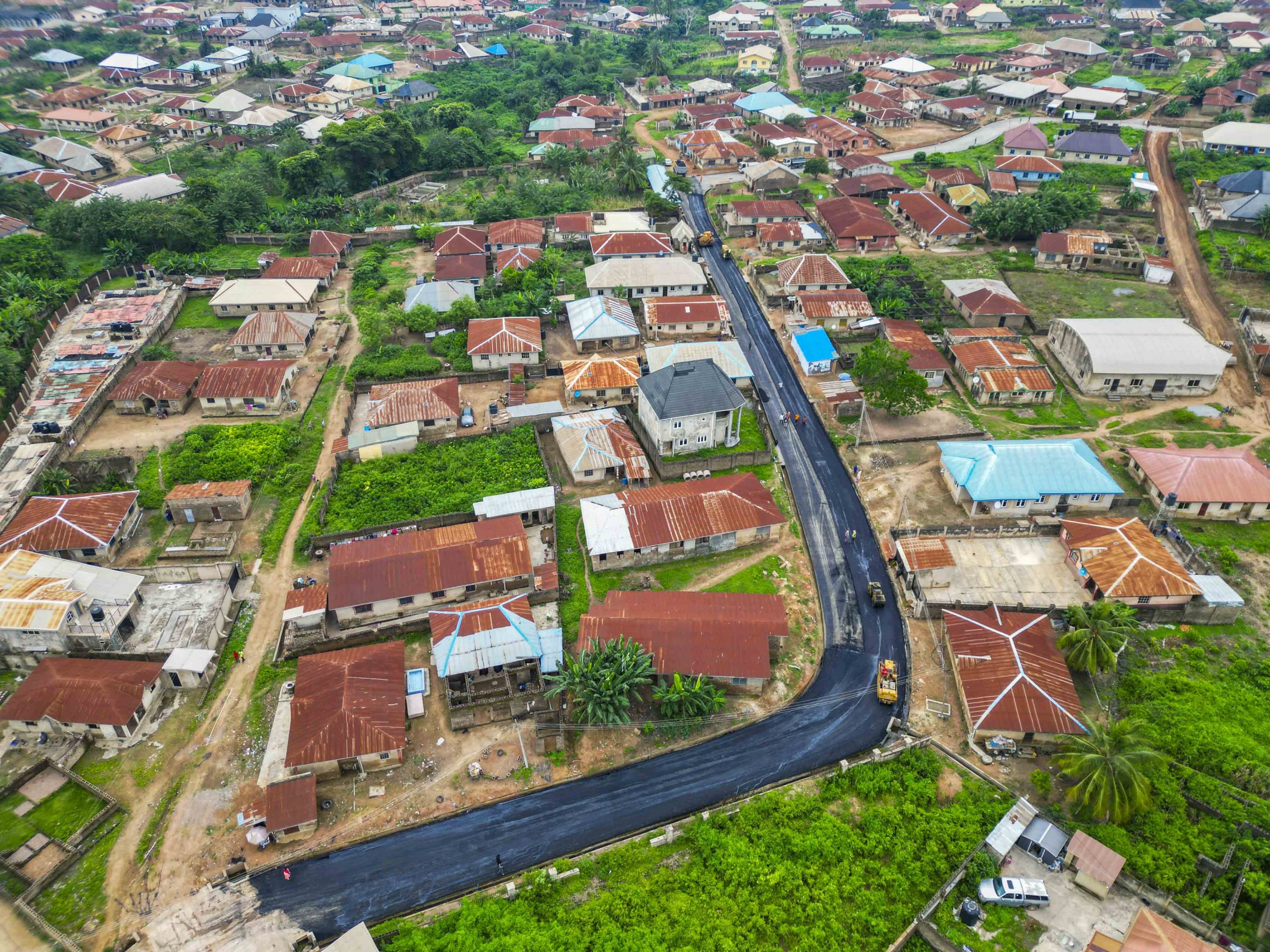 Ongoing Project: The 5.8 km Enyo Filling Station (Olodo)-Agandi-Emu Area-Alaja Area Odan Junction-Egba (Egbeda/Lagelu Boundary) Road and Agandi/Ayeloja Road by the Egbeda Local Government Council 8 8 88 scaled