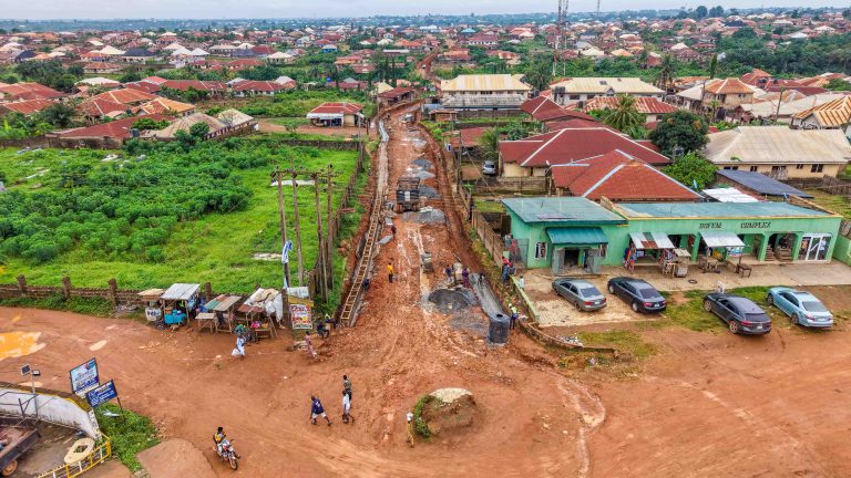 Reconstruction of the 6.8 km Niko Engineering Off Wire and Cable-Ita Faaji to Opopin Road with Spurs to All Saints College Road and Akinyo Close, Ibadan, by Ido Local Government Council, taken on 5 October 2026