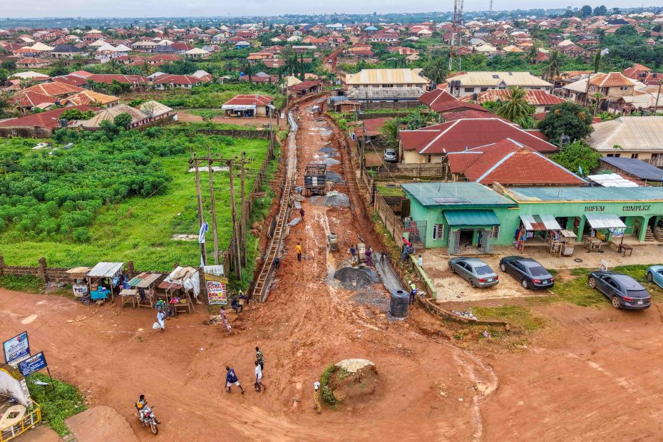 Reconstruction of the 6.8 km Niko Engineering Off Wire and Cable-Ita Faaji to Opopin Road with Spurs to All Saints College Road and Akinyo Close, Ibadan, by Ido Local Government Council, taken on 5 October 2026